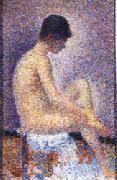 Georges Seurat Model oil painting artist